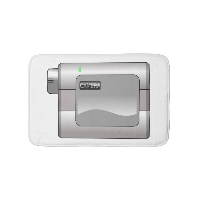 Camcorder Badematte (Vorderseite)