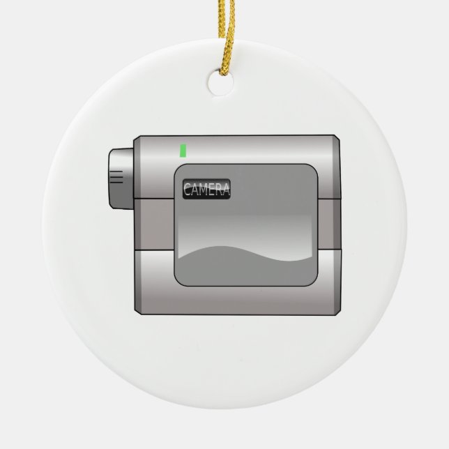 Camcorder Keramikornament (Vorne)