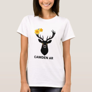 Camden AR Daffodil Festival - Black Deer Art Fraue T-Shirt