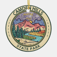 Camden Hills Staat Park Maine Abzeichen