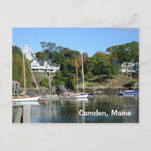 Camden, Maine Postkarte