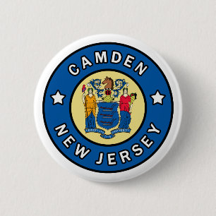 Camden New Jersey Button