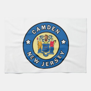 Camden New Jersey Geschirrtuch