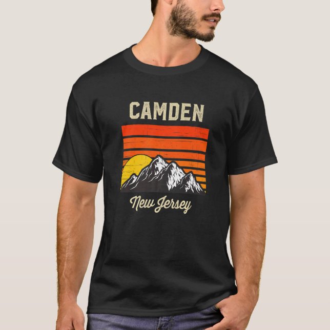 Camden New Jersey Heimat City Staat Usa T-Shirt (Vorderseite)