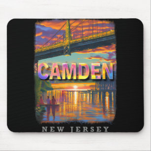 Camden New Jersey Nj Waterfront Vergnügen Sd599 Mousepad