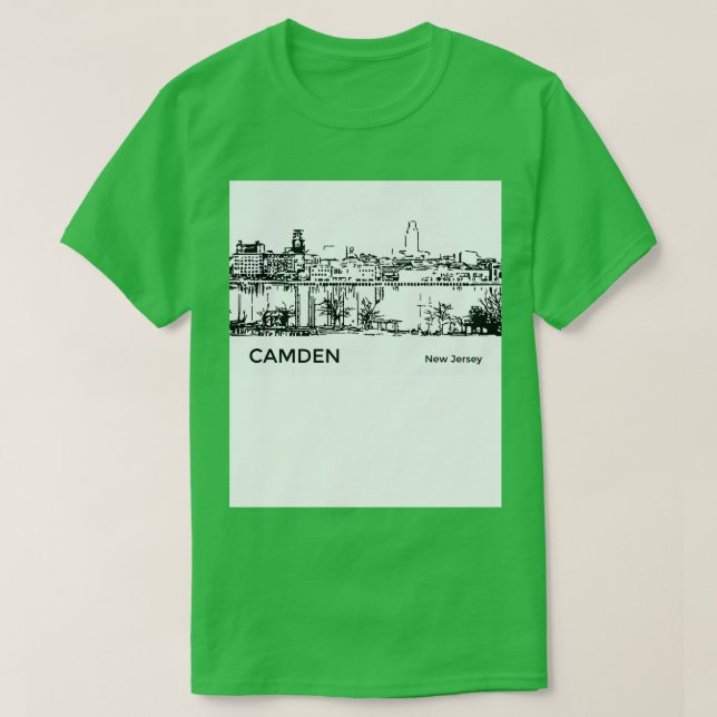 Camden New Jersey T-Shirt (Design vorne)