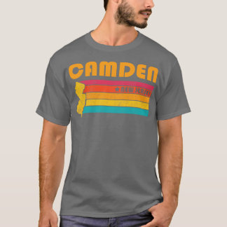Camden New Jersey Vintag Distressed Souvenir T-Shirt