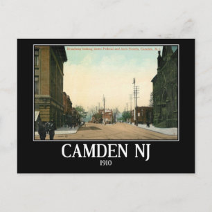 Camden, New Jersey, Vintage Postkarte