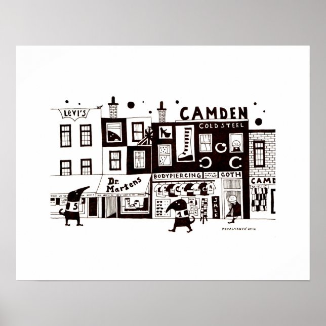 Camden Scene Poster (Vorne)