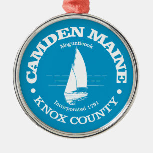 Camden (Segelboot) Ornament Aus Metall