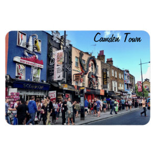 Camden Town 4"x6" Foto Magnet