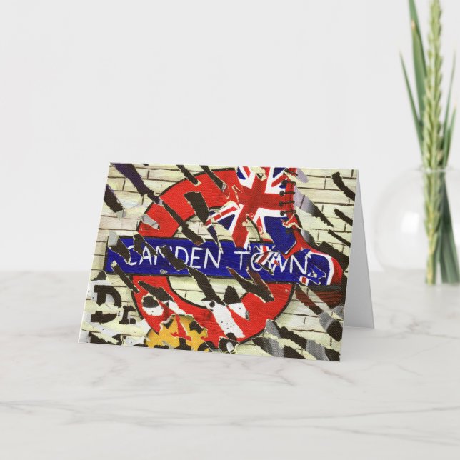 Camden Town Greeting Card Karte (Vorderseite)
