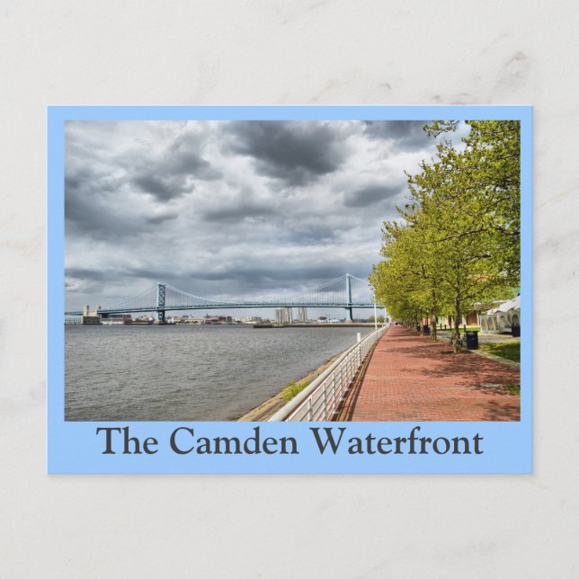 Camden Waterfront Postkarte (Vorderseite)