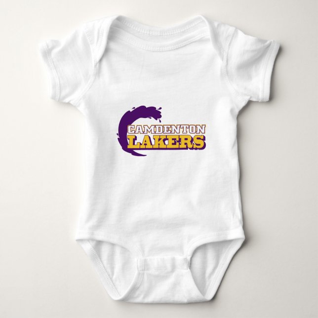 Camdenton Lakers (Ozark Konferenz) Baby Strampler (Vorderseite)