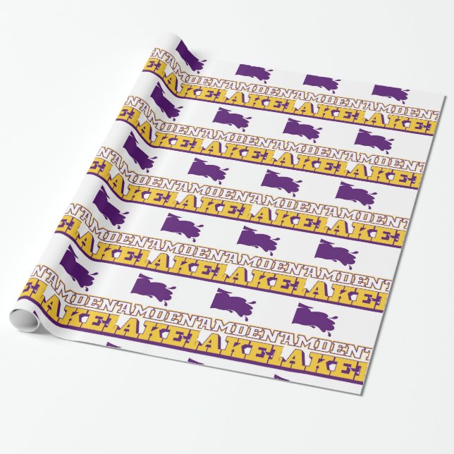 Camdenton Lakers (Ozark Konferenz) Geschenkpapier (Ungerollt)