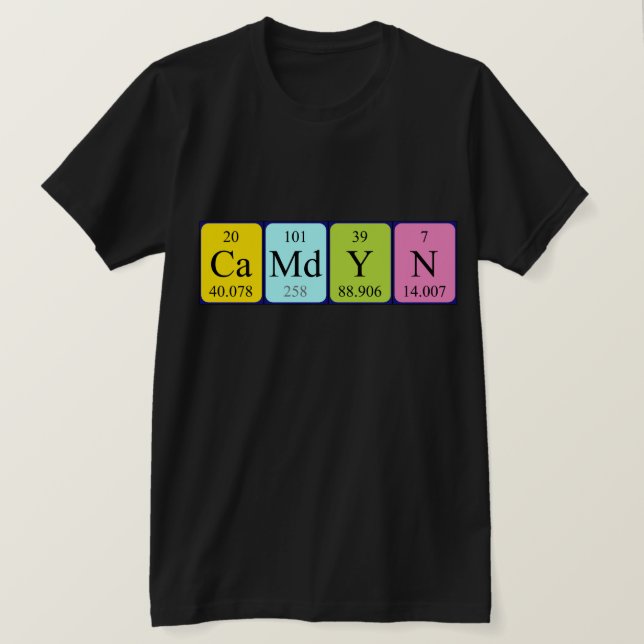 Camdyn Periodenname Shirt (Design vorne)
