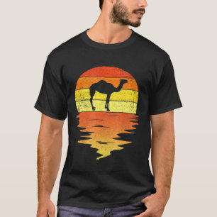 Camel 70er Sonnenuntergang Camel T-Shirt