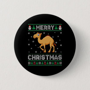 Camel Animal Men Women Kinder Ugg Weihnachtssüßer Button
