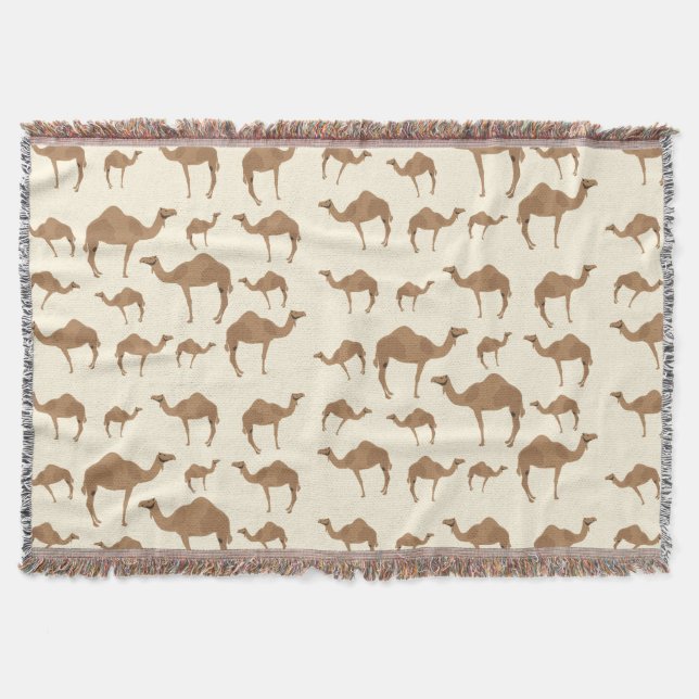 Camel Animal Pattern Decke (Vorderseite)