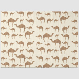 Camel Animal Pattern Seidenpapier