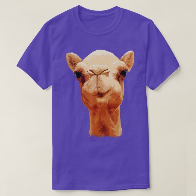 Camel Art for Men Women Kids Wüste Animal Camel L T-Shirt (Design vorne)