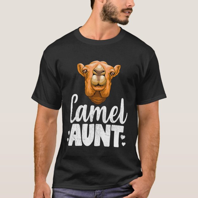 Camel Aunt Desert Animal T-Shirt (Vorderseite)