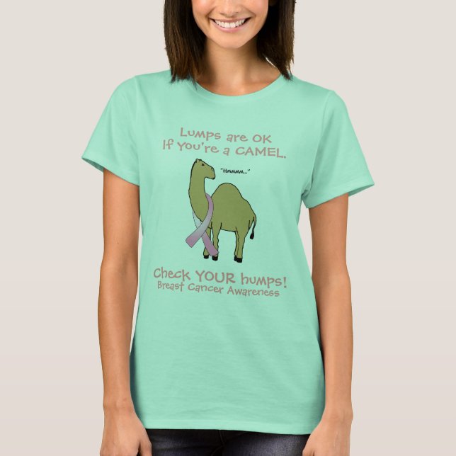 Camel Cancer Awareness T-Shirt (Vorderseite)