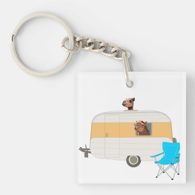 Camel Caravan Keychain Schlüsselanhänger (Vorderseite)