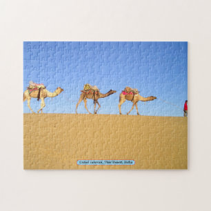 Camel Caravan, Thar Desert, Indien Puzzle