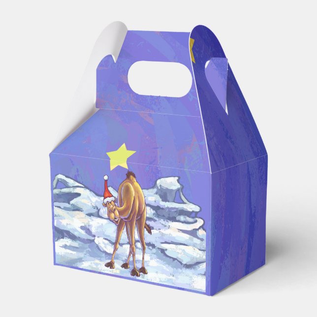 Camel Christmas Geschenkschachtel (Vorderseite)
