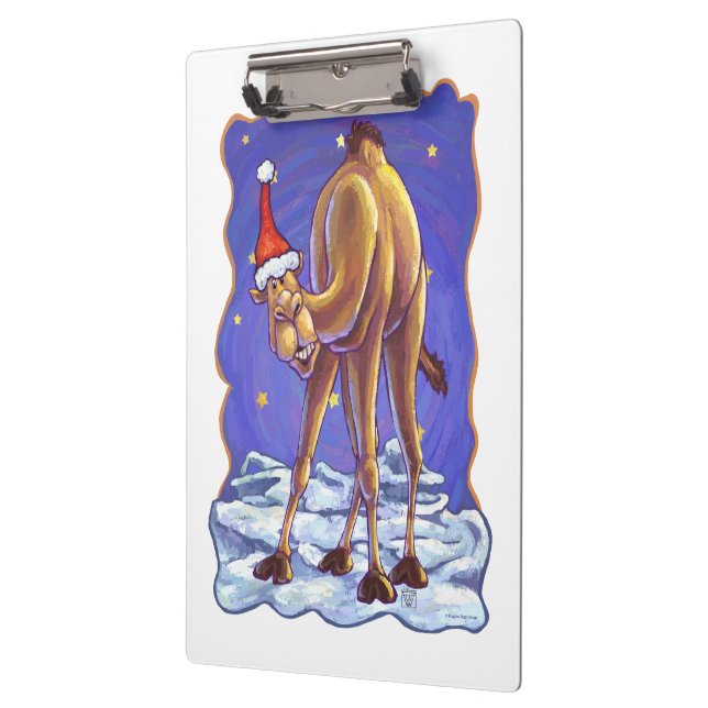 Camel Christmas Klemmbrett (Links)