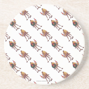 Camel Christmas Sandstein Untersetzer