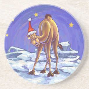 Camel Christmas Untersetzer
