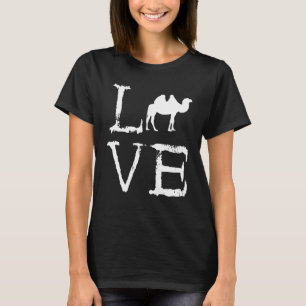 Camel Creepy Liebe Camel Arabian Desert Animal War T-Shirt
