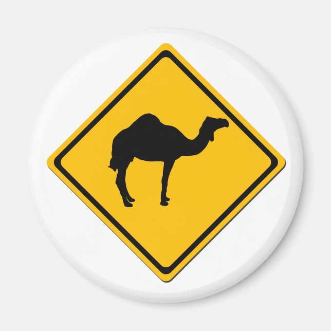 Camel Crossing Magnet (Vorne)