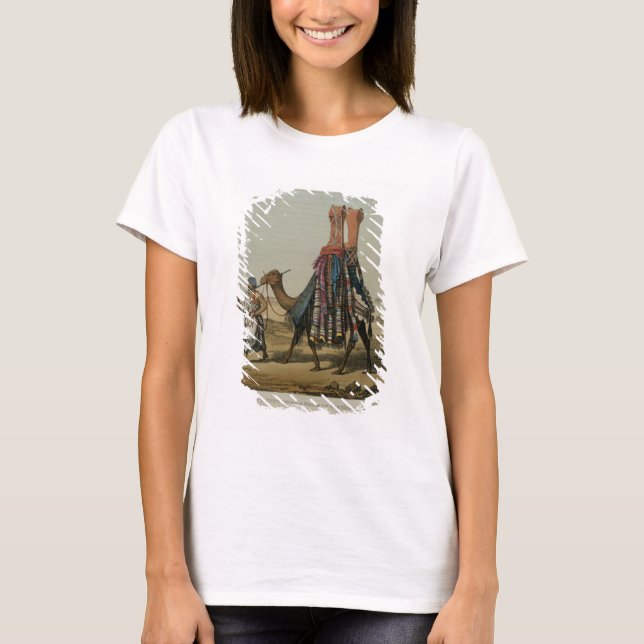 Camel, die eine Bride an ihren Ehemann überbringen T-Shirt (Vorderseite)