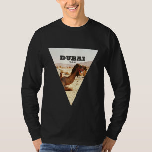 Camel Dubai Uae Arabic Destination T-Shirt