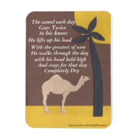 Camel Gedicht Magnet