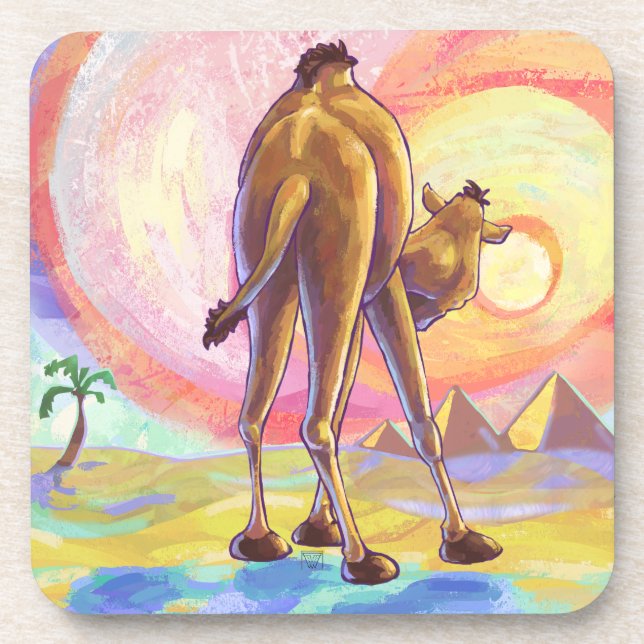 Camel Geschenke & Accessoires Getränkeuntersetzer (Vorderseite)