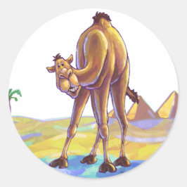 Camel Geschenke & Accessoires Runder Aufkleber