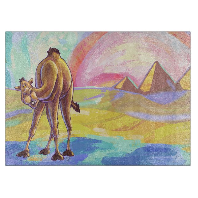 Camel Geschenke & Accessoires Schneidebrett (Vorderseite)