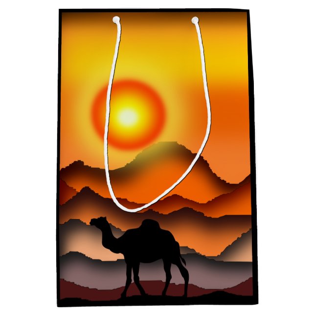 Camel Gift Bag Mittlere Geschenktüte (Vorderseite)