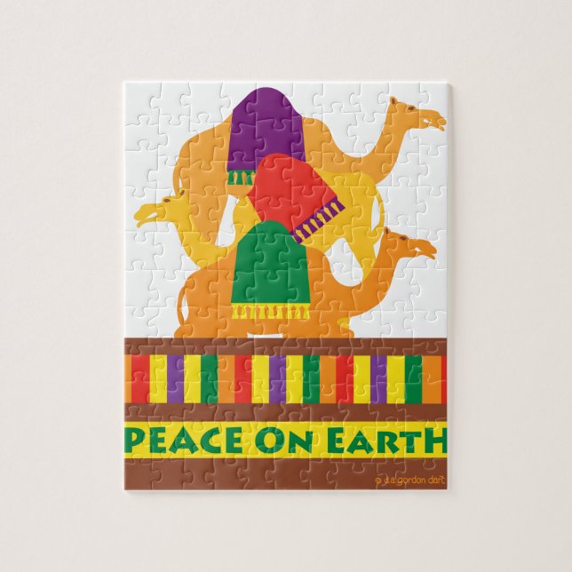Camel Holiday Jigsaw Puzzle (Vertikal)