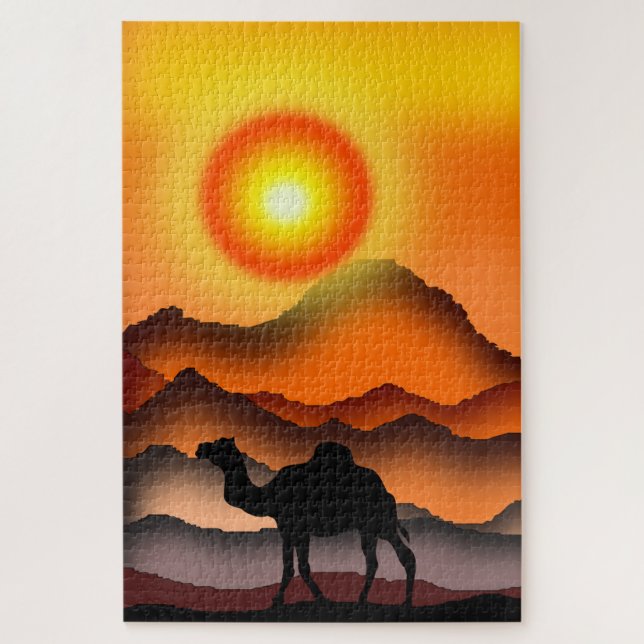Camel Jigsaw Puzzle (Vertikal)