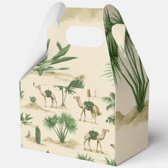 "Camel Journey Geschenkboxen mit Handle" Geschenkschachtel (Rückseite)