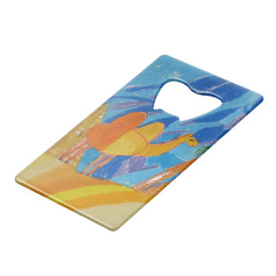 Camel Kunst von Kindern Geldbeutel Flaschenöffner