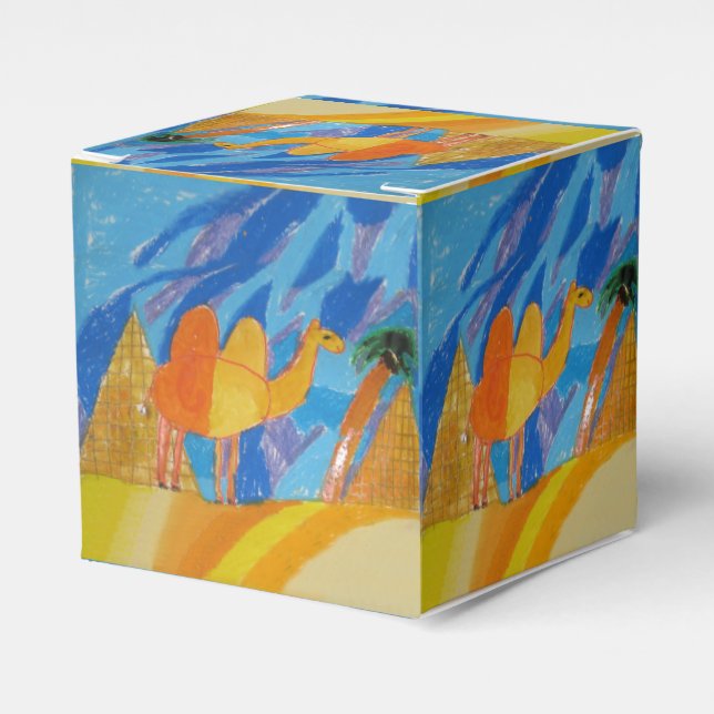 Camel Kunst von Kindern Geschenkschachtel (Vorderseite)