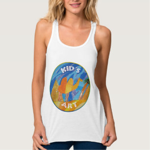 Camel Kunst von Kindern Tank Top