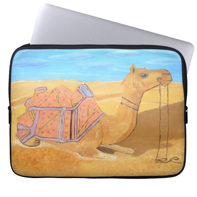 Camel Laptop Sleeve (Vorderseite)