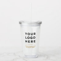 Camel Logo Acrylic Tumbler mit Stroh kein Minimum